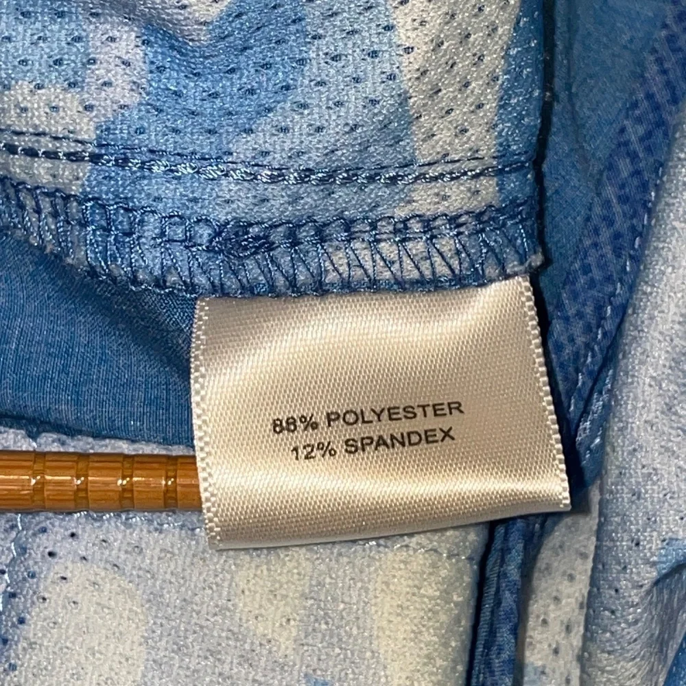 Men's Peter Millar‎ Performance Golf Casual Blue Chino Shorts Inseam 10
